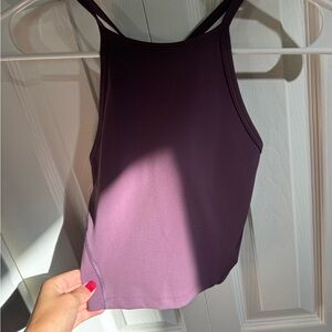 Lululemon Athletica Deep Purple Tank Top